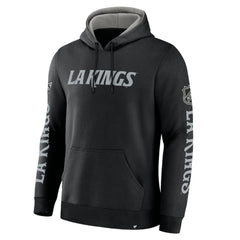 Los Angeles Kings Fanatics Big City Legacy Fleece Pullover Hoodie - Black | Fanatics Clearance
