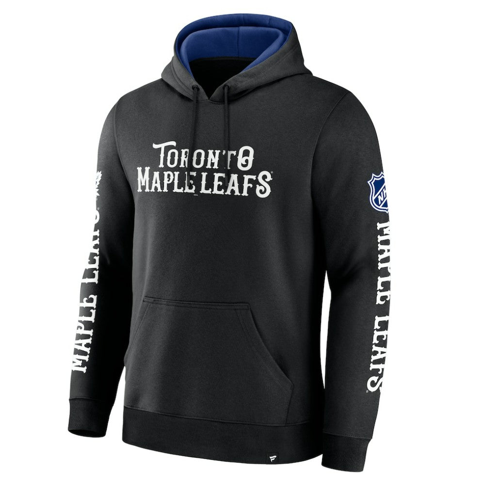 Toronto Maple Leafs Fanatics Big City Legacy Fleece Pullover Hoodie - Black | Fanatics online