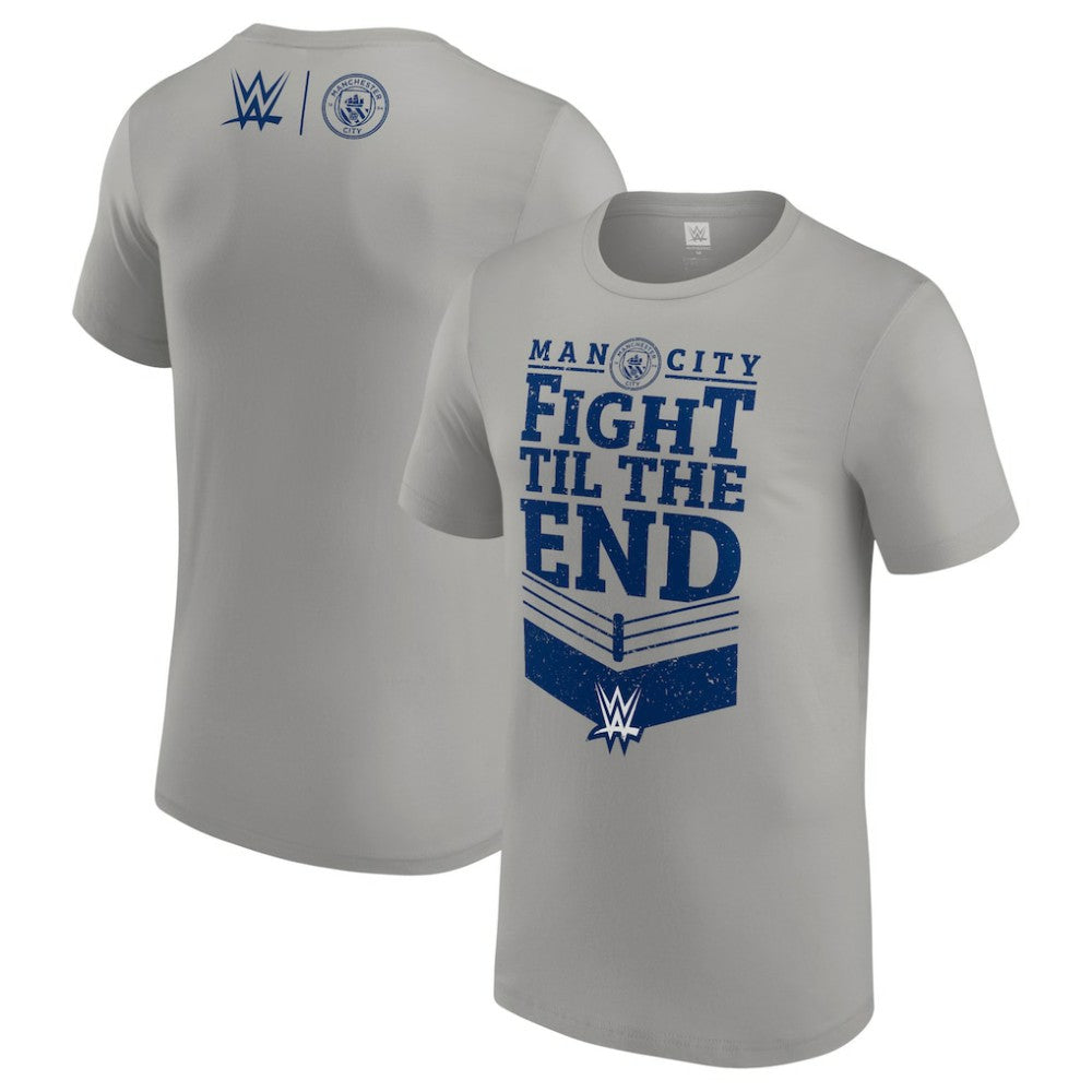 WWE x Manchester City Fight til the End Gray
