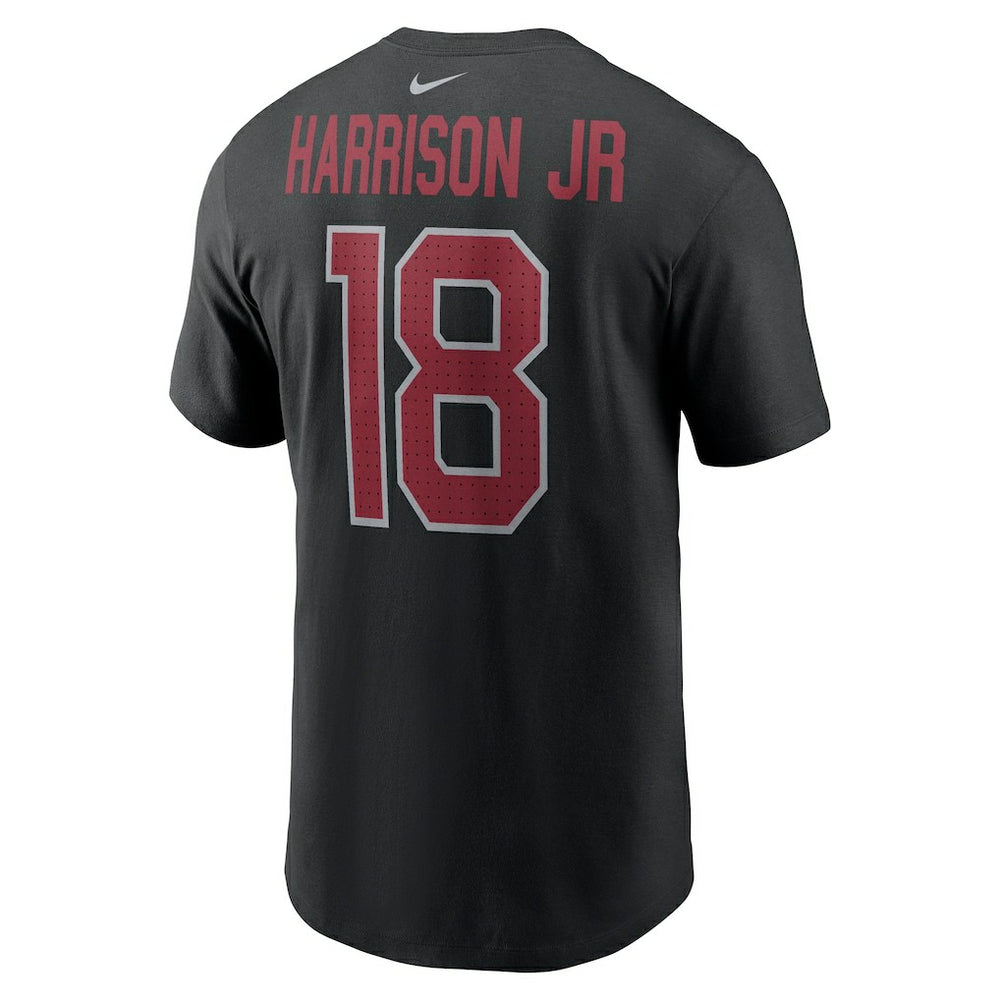 Marvin Harrison Jr. Arizona Cardinals Player Name & Number T-Shirt - Black - Nike