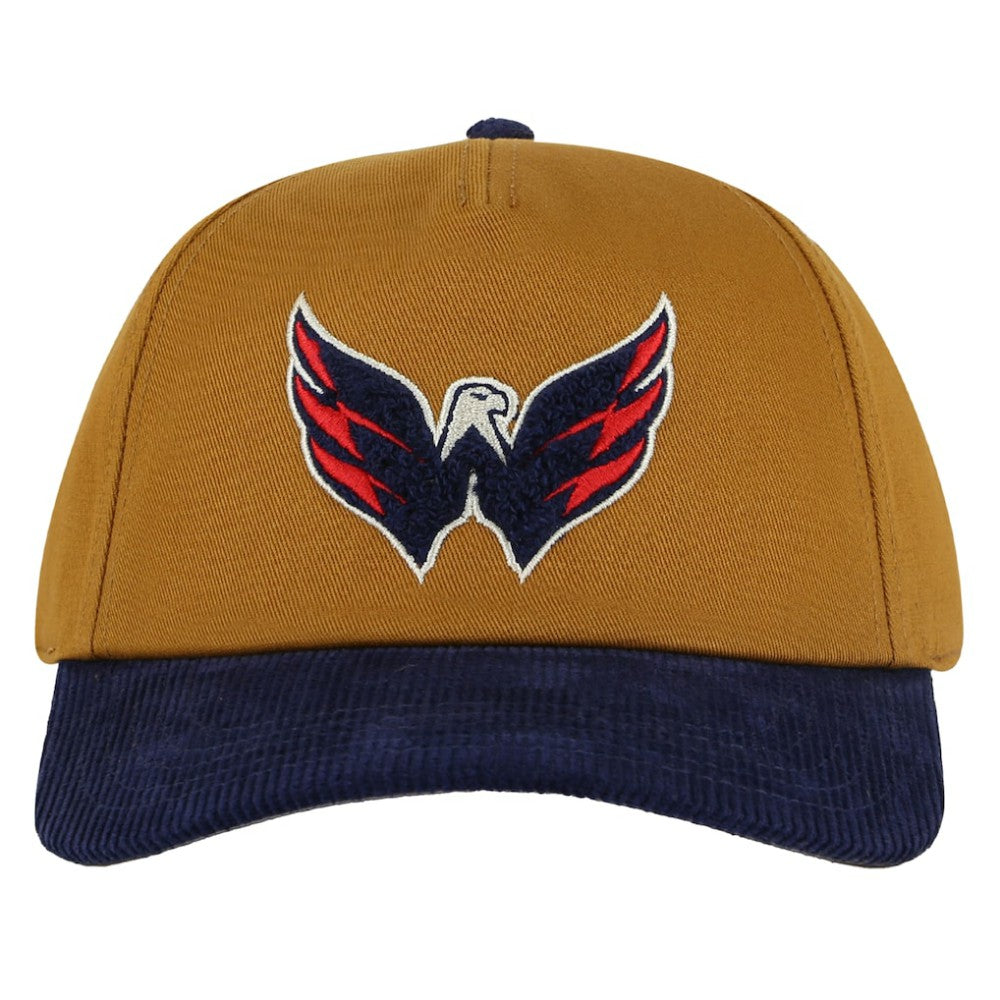 Washington Capitals American Needle Burnett Adjustable Hat - Tan/Navy | NHL sale