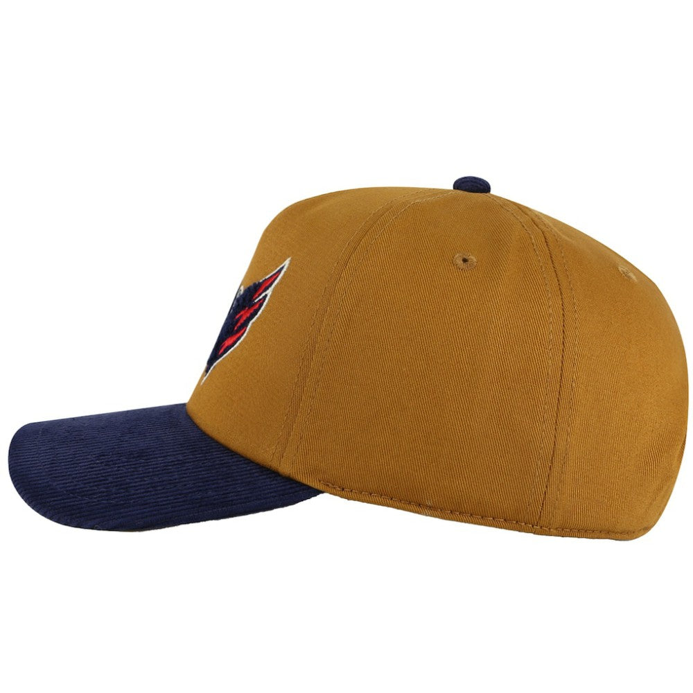 Washington Capitals American Needle Burnett Adjustable Hat - Tan/Navy | NHL sale