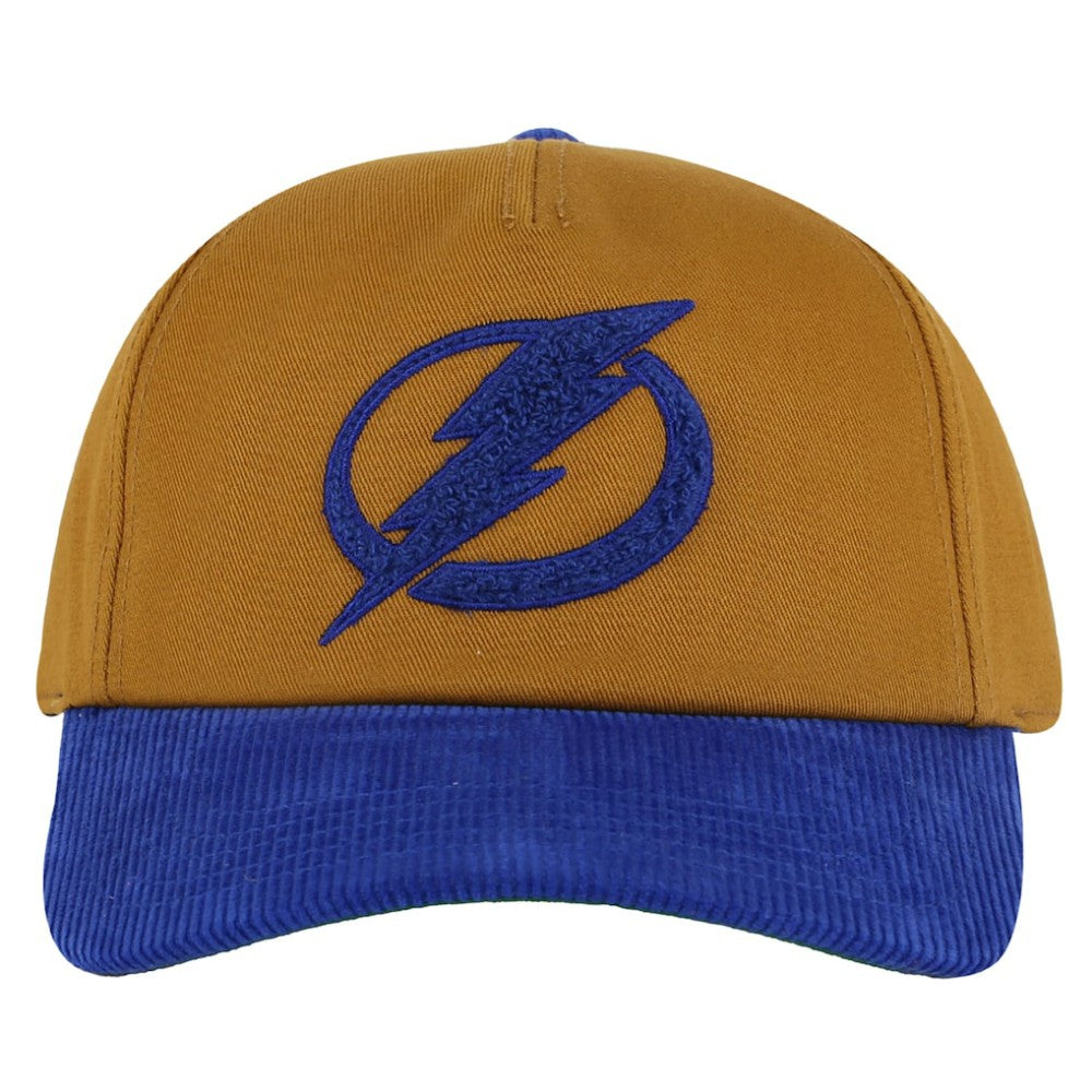 Tampa Bay Lightning American Needle Burnett Adjustable Hat - Tan/Blue | NHL online