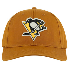 Pittsburgh Penguins American Needle Hepcat Washed Twill Adjustable Hat - Tan | NHL Lifestyle