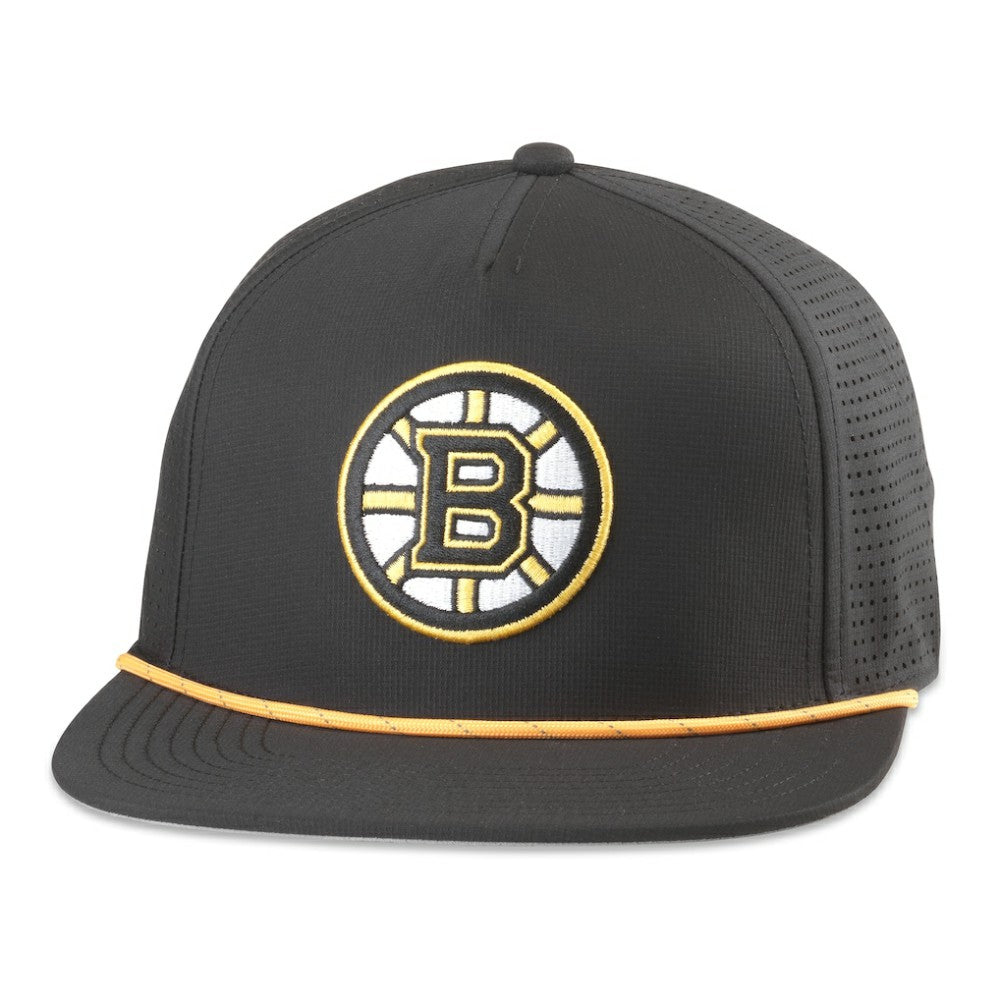 Boston Bruins American Needle Buxton Pro Tech Adjustable Hat - Black | NHL online