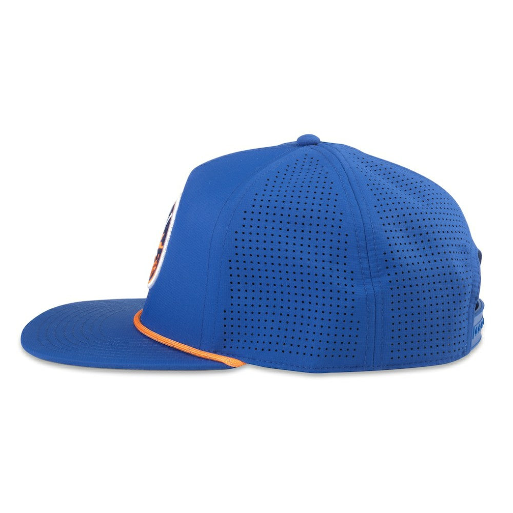 New York Islanders American Needle Buxton Pro Tech Adjustable Hat - Royal | NHL Lifestyle
