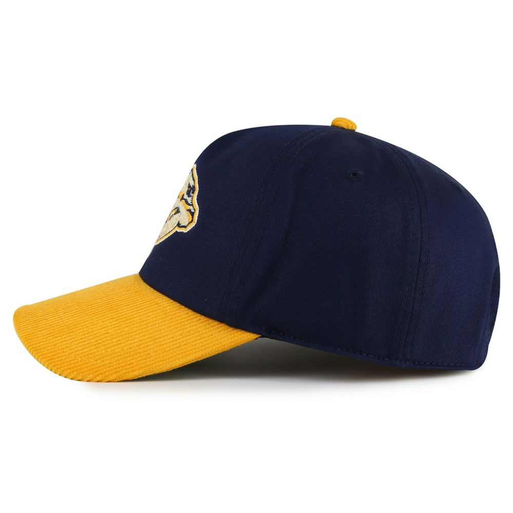 Nashville Predators American Needle Burnett Adjustable Hat - Navy/Gold | NHL on sale
