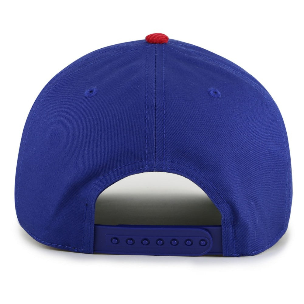 New York Rangers American Needle Burnett Adjustable Hat - Blue/Red | NHL Lifestyle