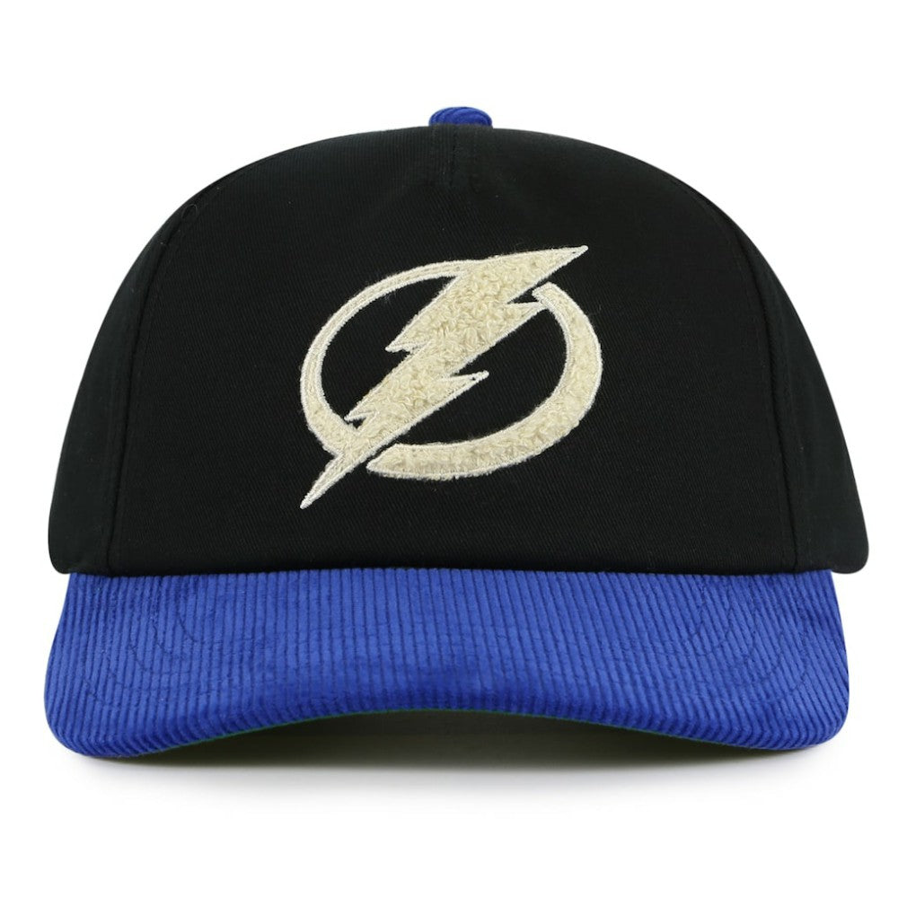 Tampa Bay Lightning American Needle Burnett Adjustable Hat - Black/Blue | NHL Lifestyle