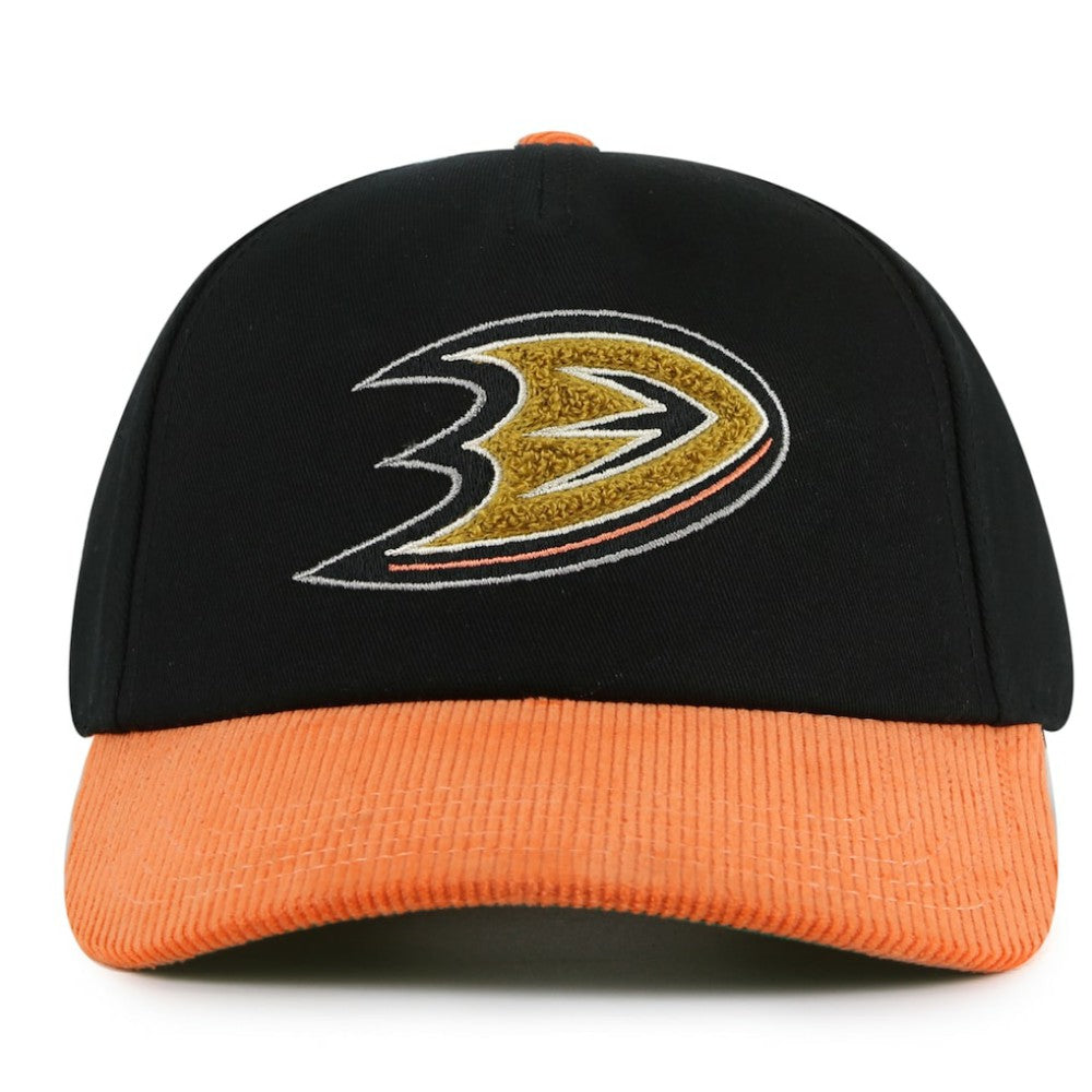 Anaheim Ducks American Needle Burnett Adjustable Hat - Black/Orange | NHL on sale