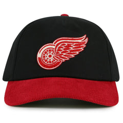 Detroit Red Wings American Needle Burnett Adjustable Hat - Black/Red | NHL online