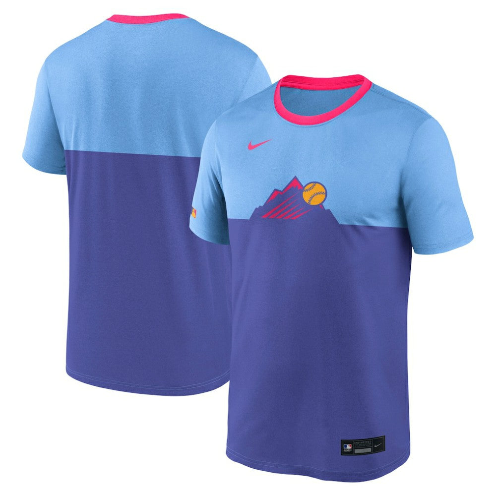 Colorado Rockies Nike Authentic Collection City Connect Velocity Dri-FIT T-Shirt Near Me