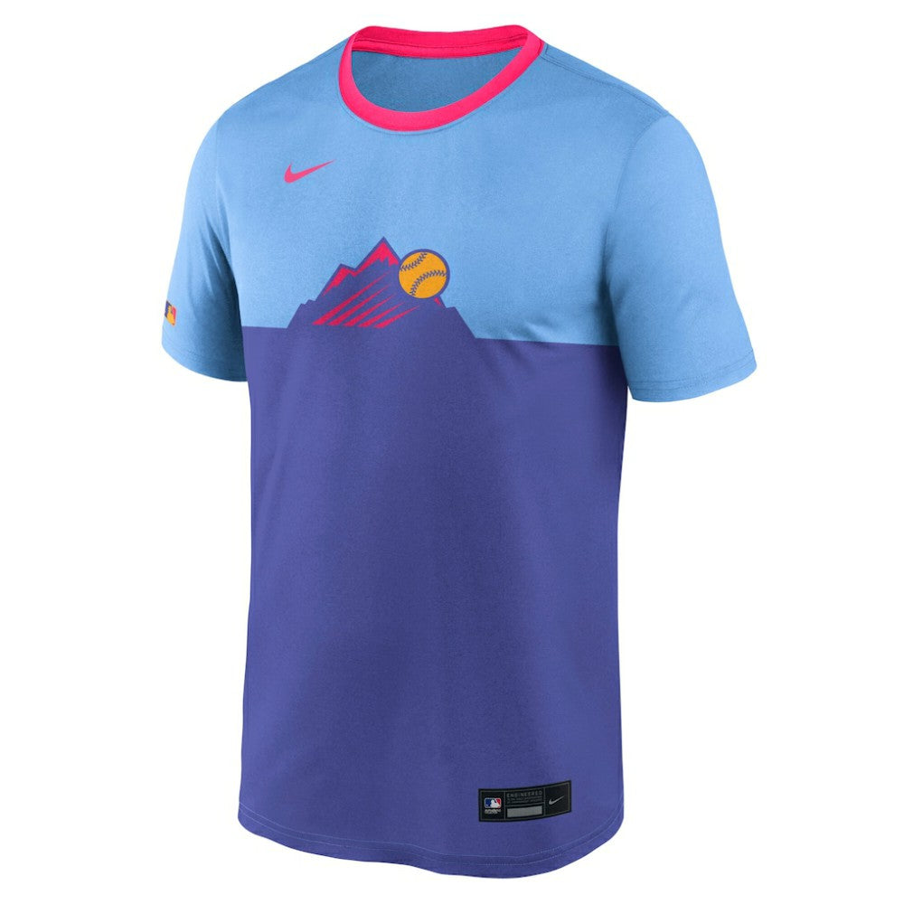 Colorado Rockies Nike Authentic Collection City Connect Velocity Dri-FIT T-Shirt Near Me