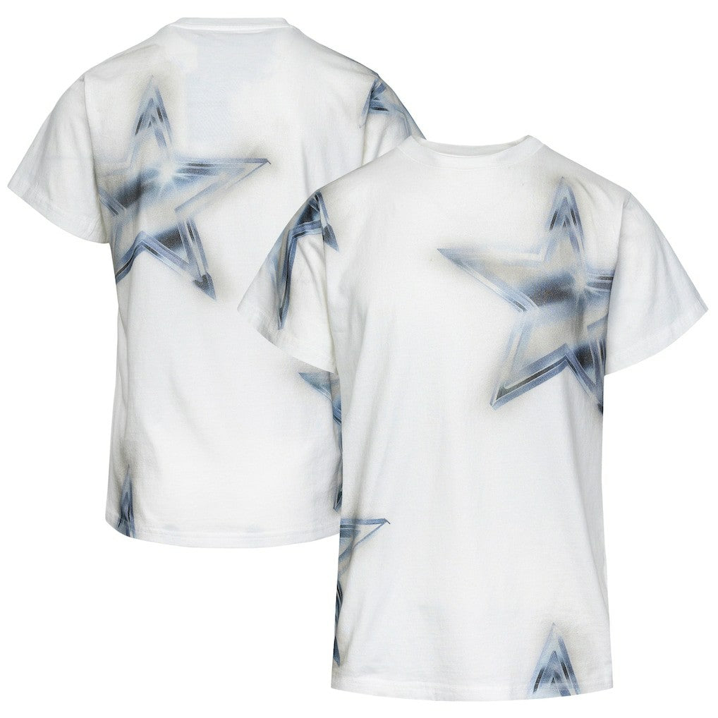 Dallas Cowboys By Way of Dallas Unisex Boxy Star T-Shirt - White - NFL