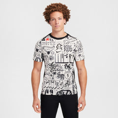 Nike - Club America 2024/25 CA x CA Academy Pro Pre-Match Performance Top - Cream