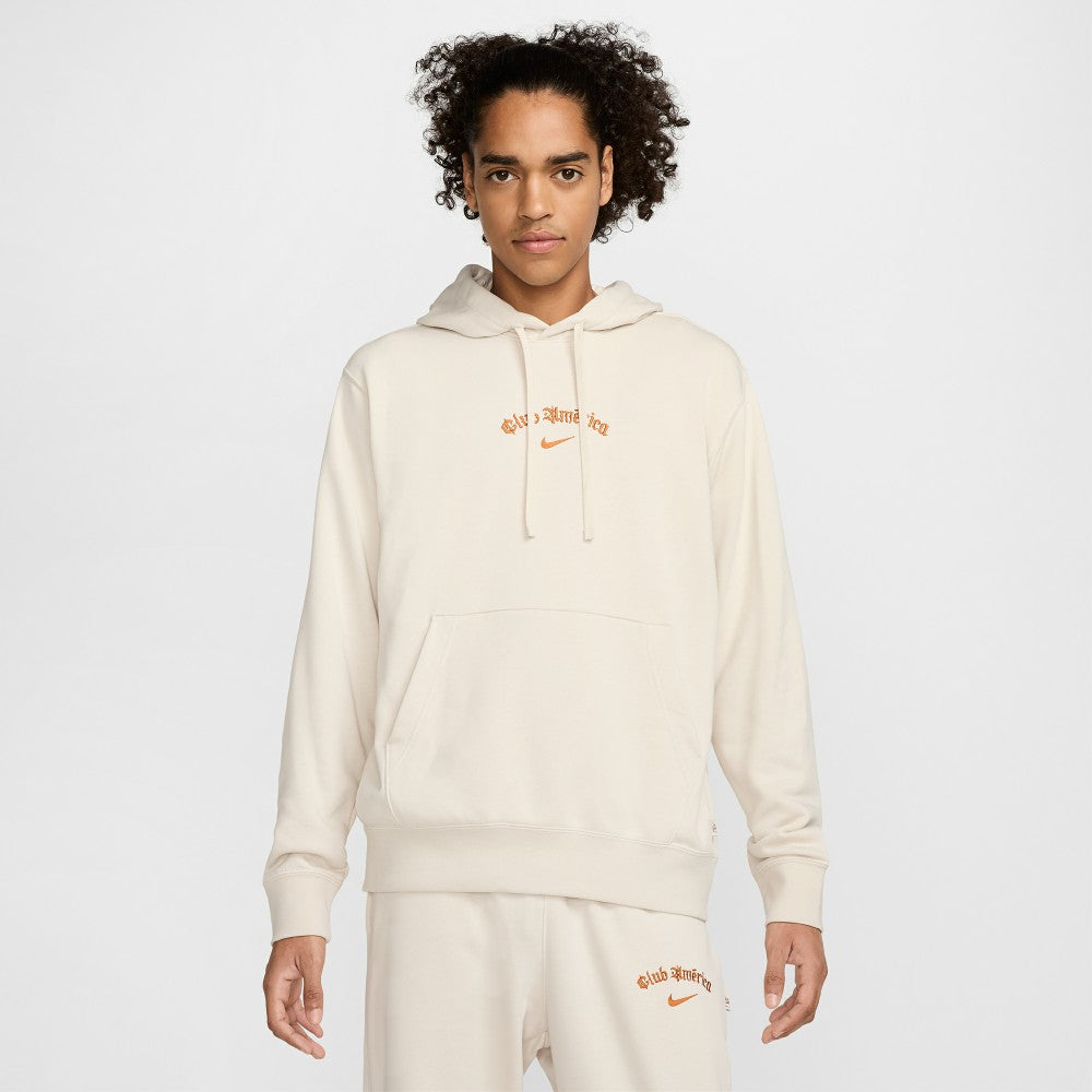 Nike - Club America CA x CA Club Fleece Pullover Hoodie - Cream