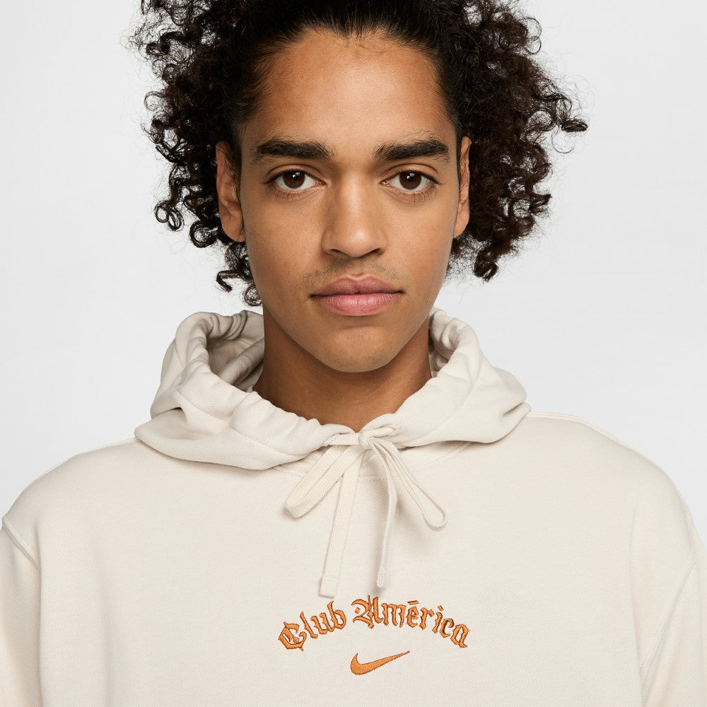 Nike - Club America CA x CA Club Fleece Pullover Hoodie - Cream