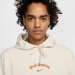 Nike - Club America CA x CA Club Fleece Pullover Hoodie - Cream