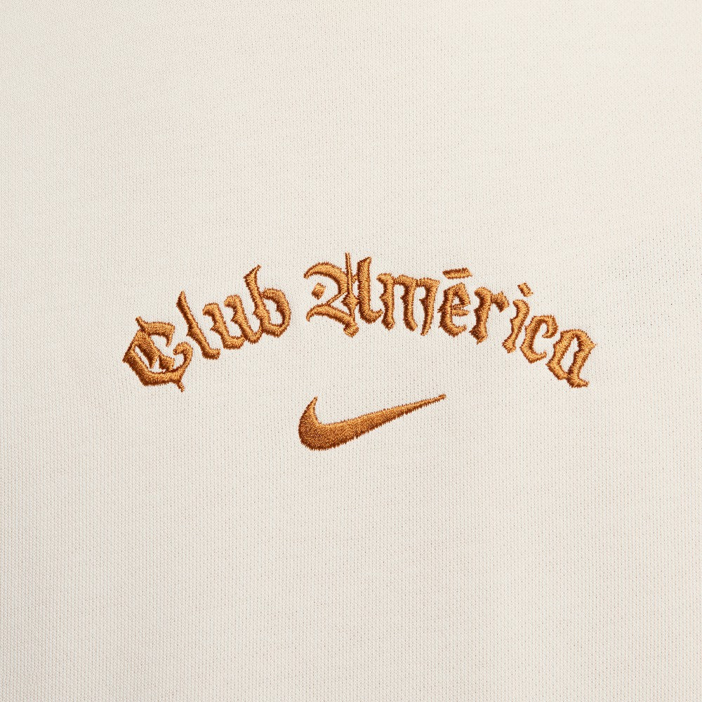Nike - Club America CA x CA Club Fleece Pullover Hoodie - Cream