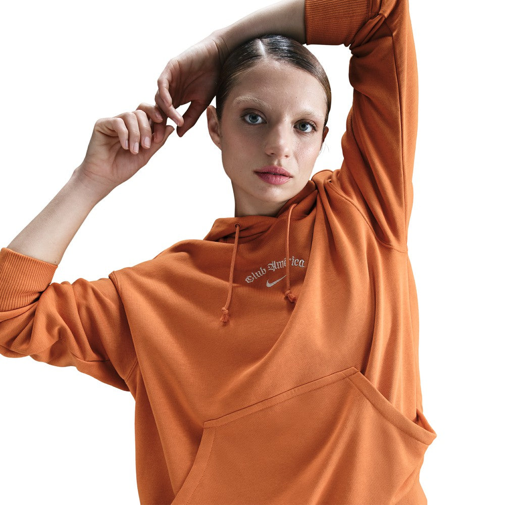 Nike - Club America Women's CA x CA Phoenix Fleece Pullover Hoodie - Orange