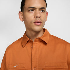 Nike - Club America CA x CA Woven Button-Down Shirt - Burnt Orange