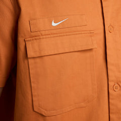 Nike - Club America CA x CA Woven Button-Down Shirt - Burnt Orange