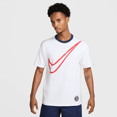 Nike - Paris Saint-Germain Swoosh T-Shirt - White