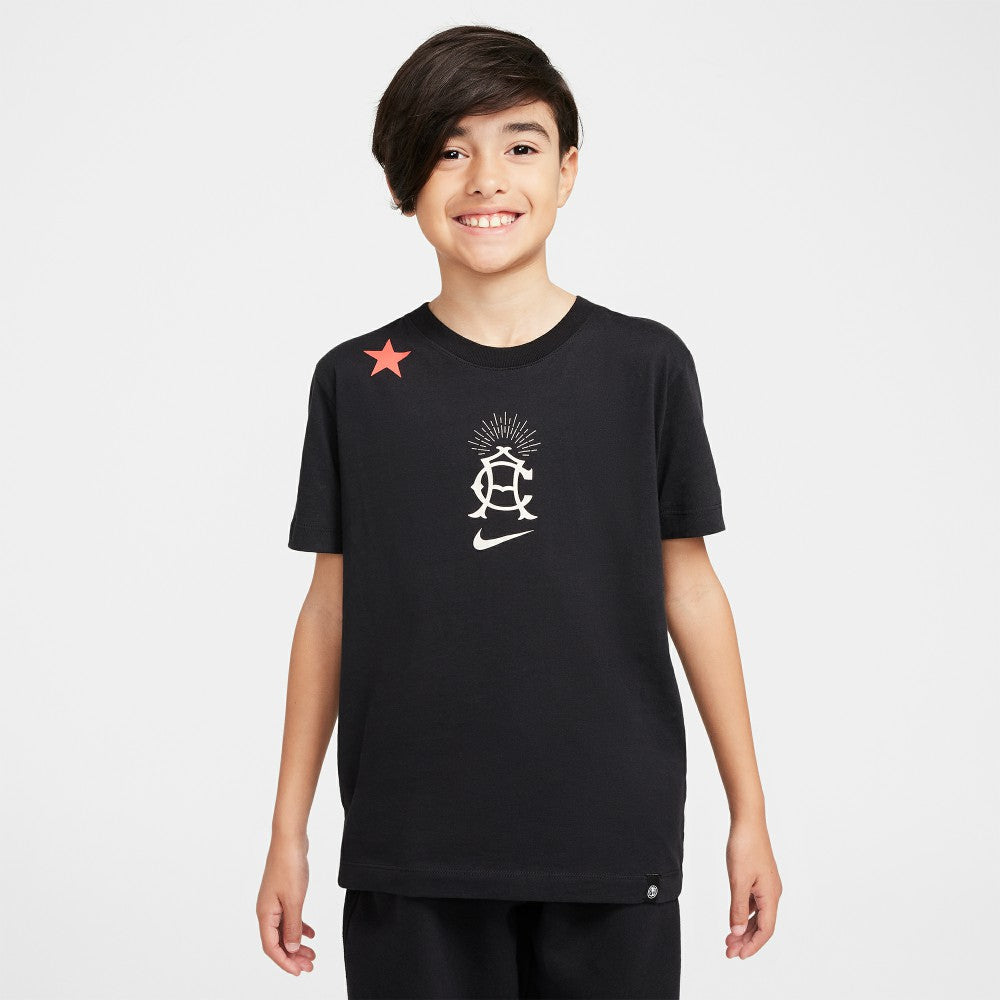 Nike - Club America Youth CA x CA Heritage T-Shirt - Black