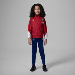 Jordan - Paris Saint-Germain Jordan Brand Preschool 2024/25 Fourth Strike Full-Zip Track Suit - Red