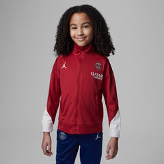 Jordan - Paris Saint-Germain Jordan Brand Preschool 2024/25 Fourth Strike Full-Zip Track Suit - Red