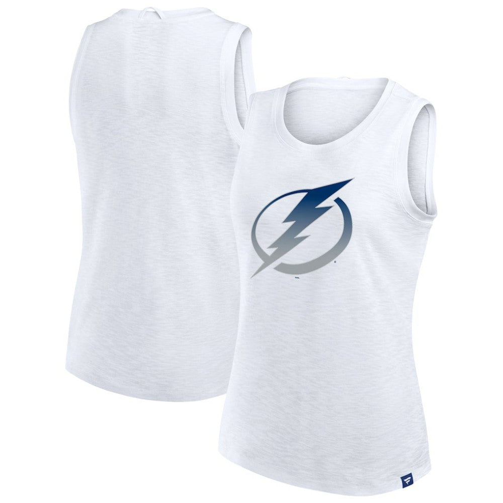 Tampa Bay Lightning Fanatics Women's Slub Tank Top - White | Fanatics near me