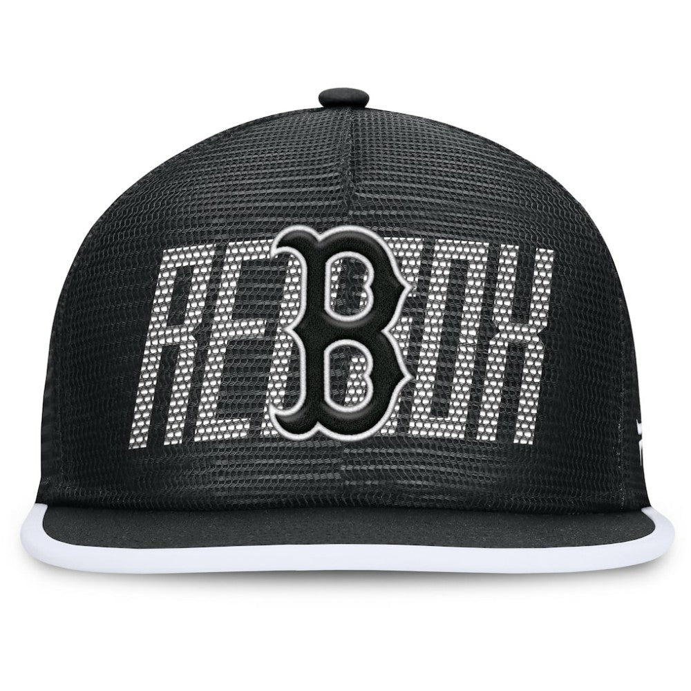 Boston Red Sox Fanatics Let's Glow Line Drive Snapback Hat for sale