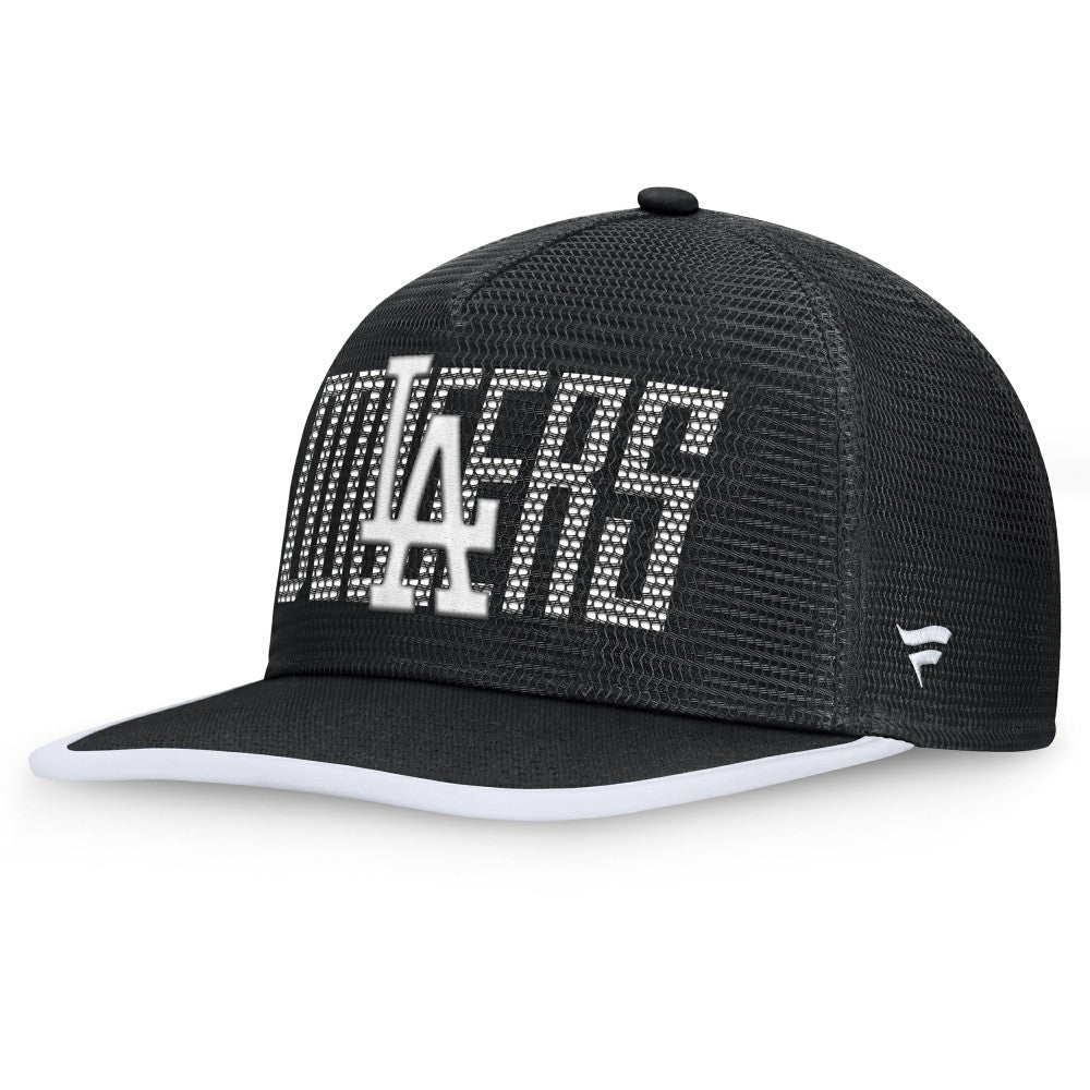 Los Angeles Dodgers Fanatics Let's Glow Line Drive Snapback Hat Discount