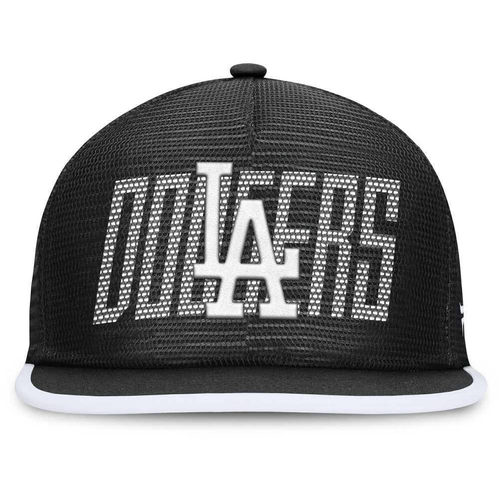 Los Angeles Dodgers Fanatics Let's Glow Line Drive Snapback Hat Discount
