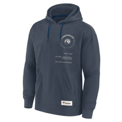 Fanatics Minnesota Timberwolves Future Ground Info Elements Premium Pullover Hoodie Blue