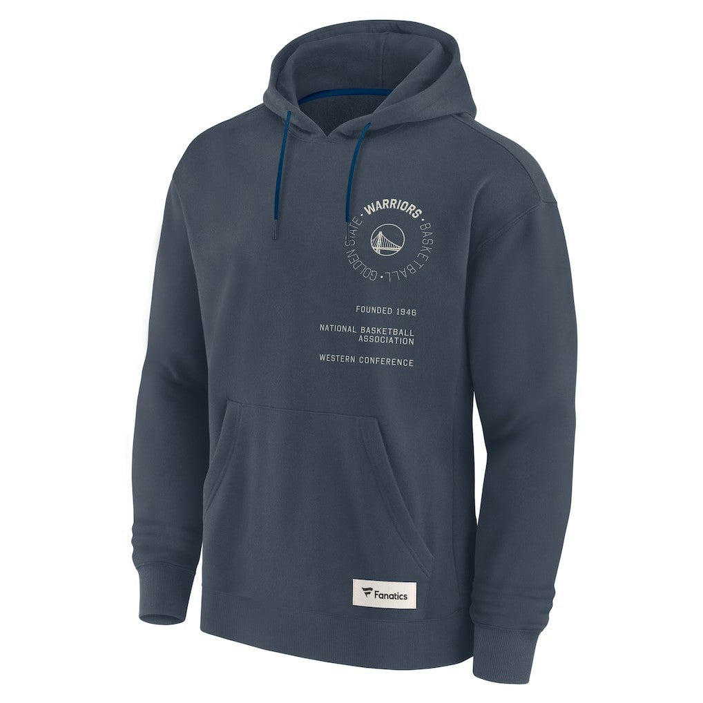 Fanatics Golden State Warriors Future Ground Info Elements Premium Pullover Hoodie Blue