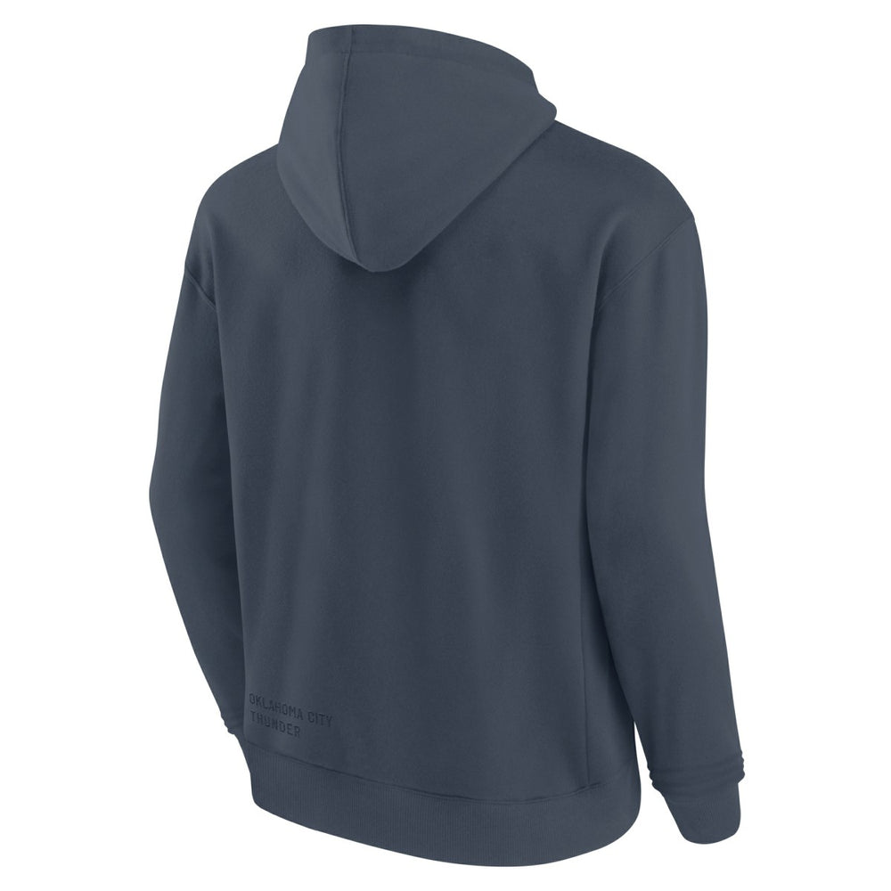 Fanatics Oklahoma City Thunder Future Ground Info Elements Premium Pullover Hoodie Blue