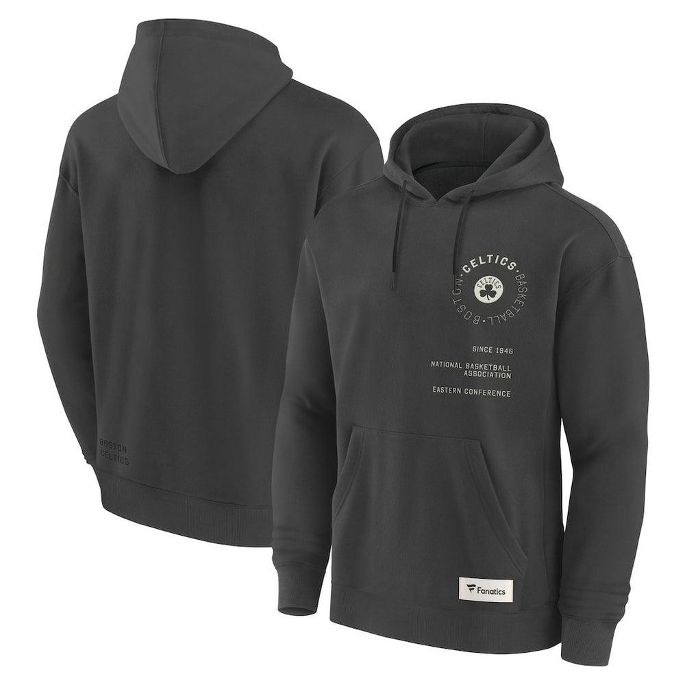Fanatics Boston Celtics Future Ground Info Elements Premium Pullover Hoodie Gray