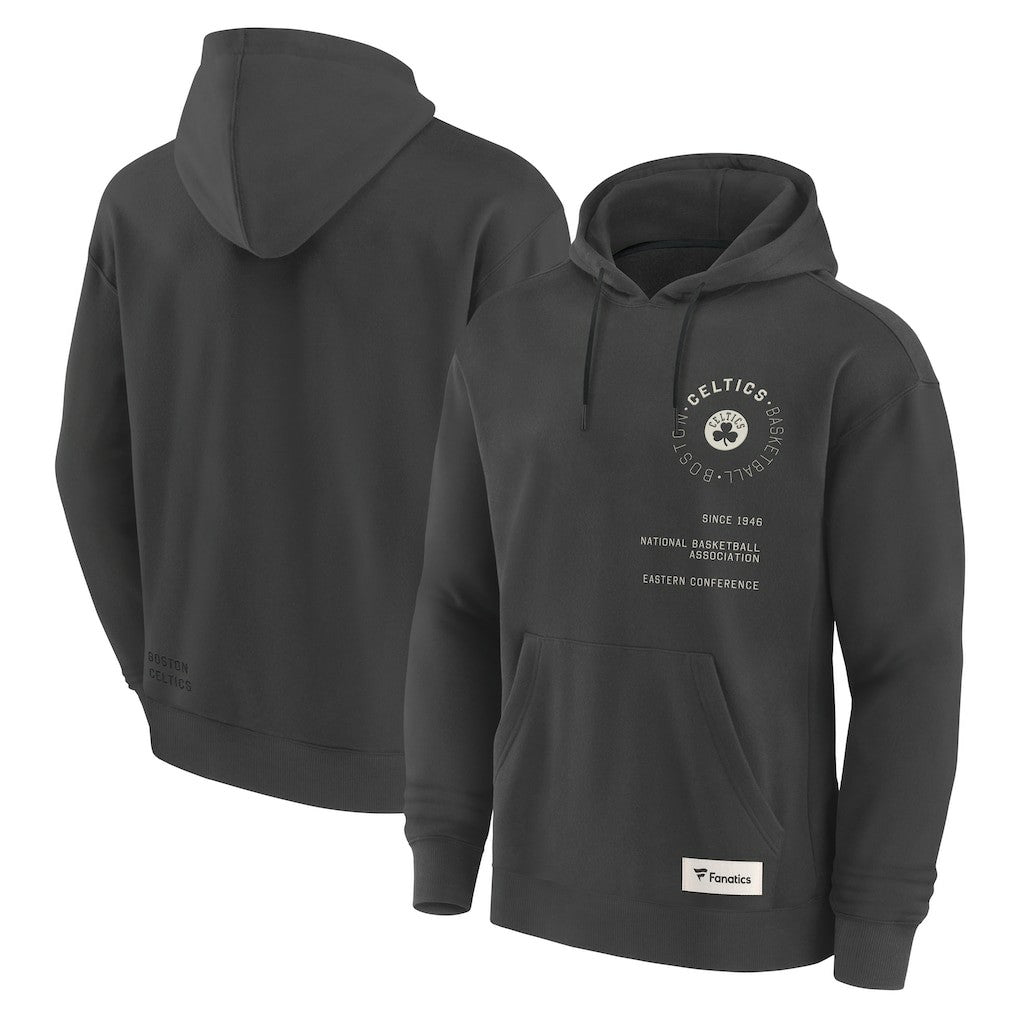 Fanatics Boston Celtics Future Ground Info Elements Premium Pullover Hoodie Gray