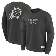 Fanatics Phoenix Suns Elements Future Ground Lettering Pullover Sweatshirt Gray