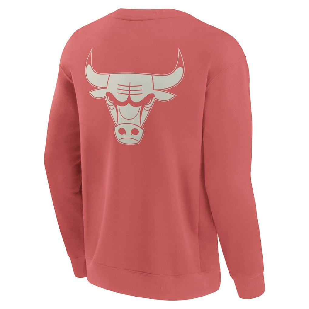 Fanatics Chicago Bulls Elements Future Ground Lettering Pullover Sweatshirt Red