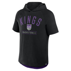 Fanatics Sacramento Kings Pass Legend Raglan Hoodie T-Shirt Black