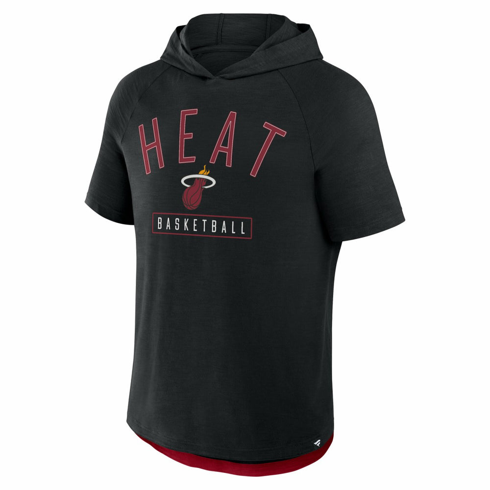 Fanatics Miami Heat Pass Legend Raglan Hoodie T-Shirt Black