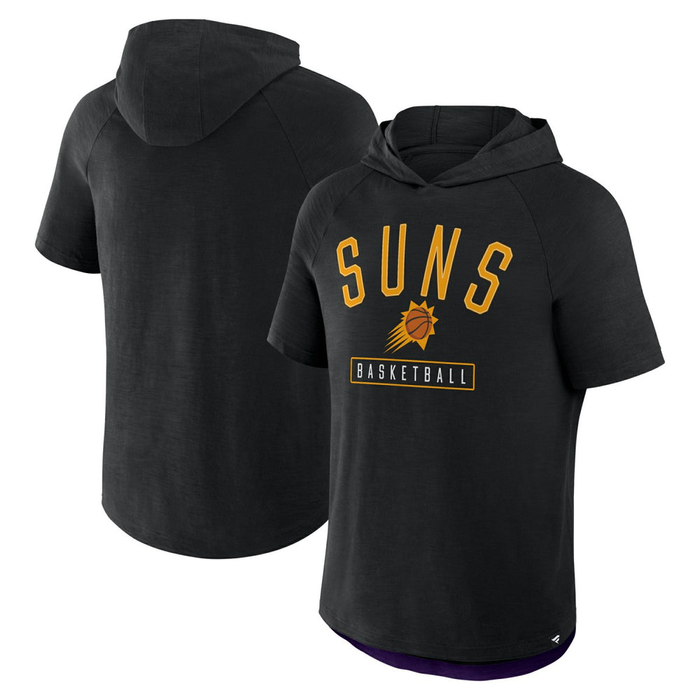 Fanatics Phoenix Suns Pass Legend Raglan Hoodie T-Shirt Black