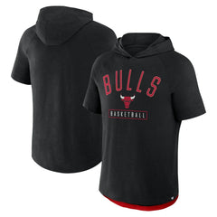 Fanatics Chicago Bulls Pass Legend Raglan Hoodie T-Shirt Black