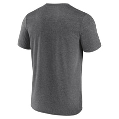 Sacramento Kings Logo Athletic Block Practice Performance T-Shirt Heather Charcoal
