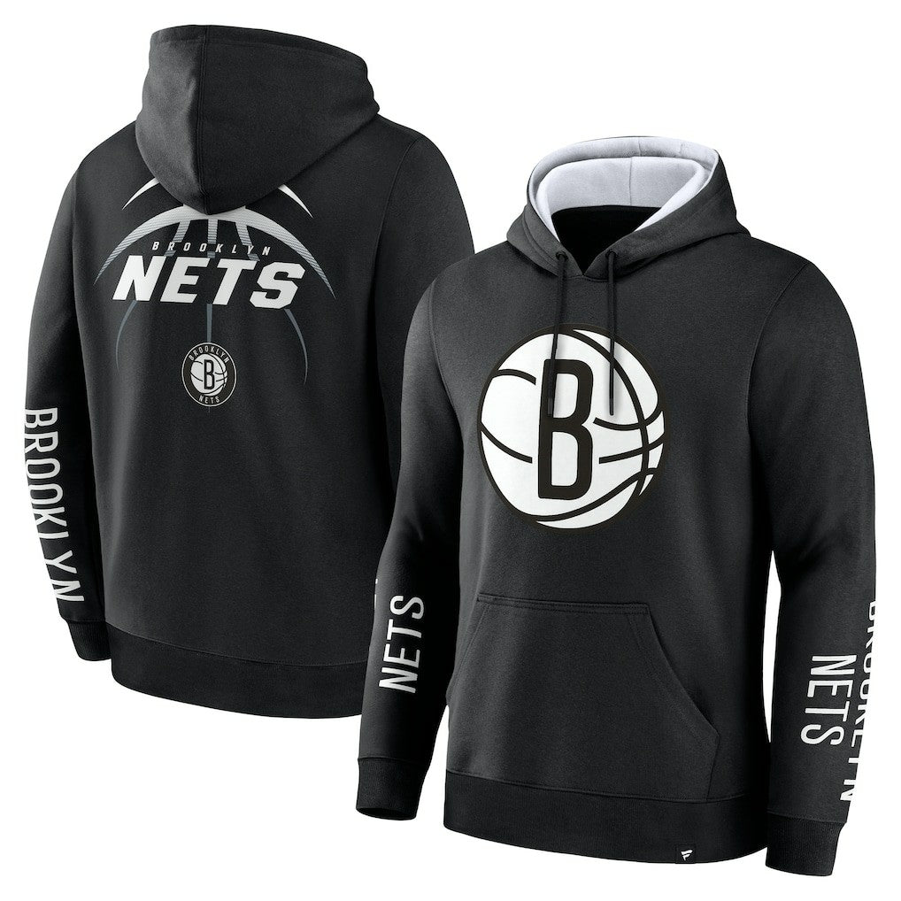 Fanatics Brooklyn Nets Legacy Guard Pullover Hoodie Black