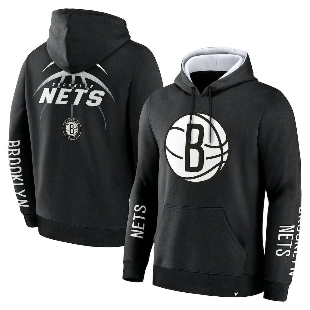 Fanatics Brooklyn Nets Legacy Guard Pullover Hoodie Black