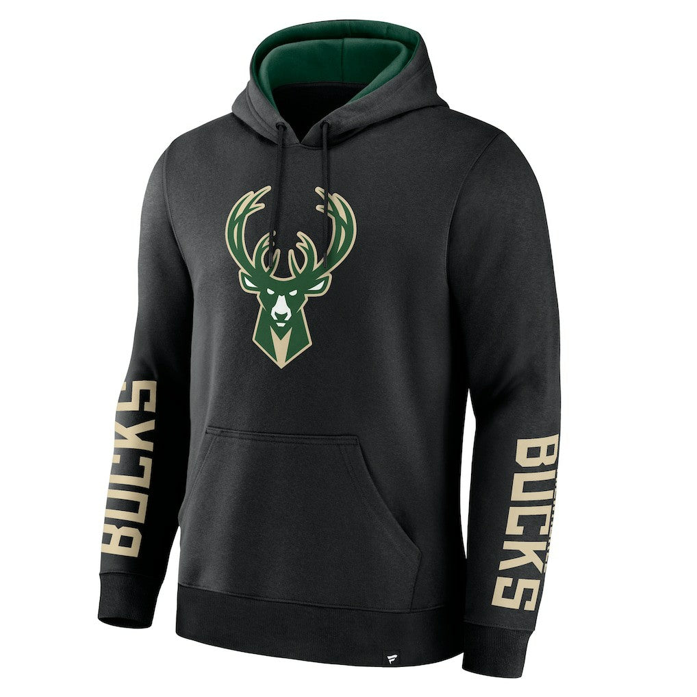 Fanatics Milwaukee Bucks Legacy Guard Pullover Hoodie Black