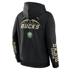 Fanatics Milwaukee Bucks Legacy Guard Pullover Hoodie Black